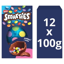 Smarties Milk Chocolate Small Easter Egg 100g