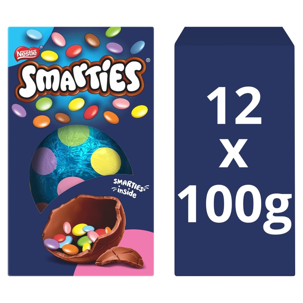 Smarties Milk Chocolate Small Easter Egg 100g