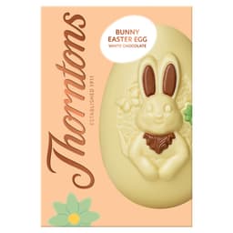 Thorntons Bunny White Chocolate Easter Egg 151g 
