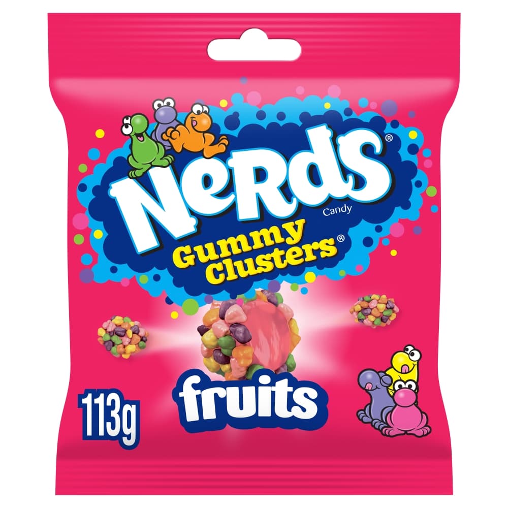 Nerds Gummy Clusters Bag 113g