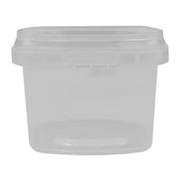 Accessories Square Tub With Tampersealed Lid 50 Pack (Empty)
