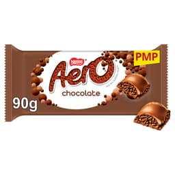 Aero Milk Chocolate Sharing Bar 90g PMP £1.50