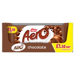 Aero Milk Chocolate Sharing Bar 90g PMP £1.50