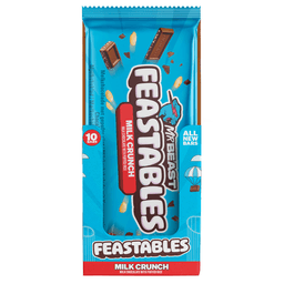 Feastables MrBeast Milk Crunch Milk Chocolate with Puffed Rice Bar 60g