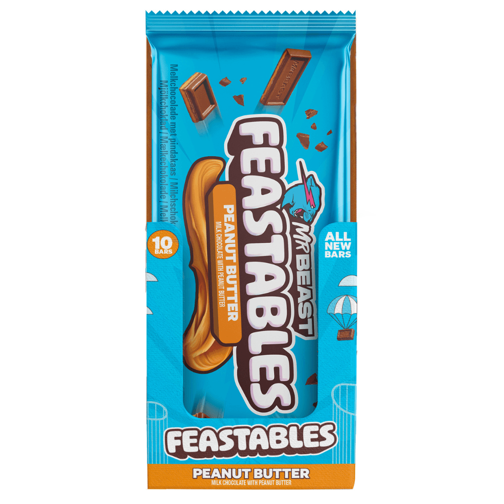 Feastables MrBeast Milk Chocolate with Peanut Butter 60g