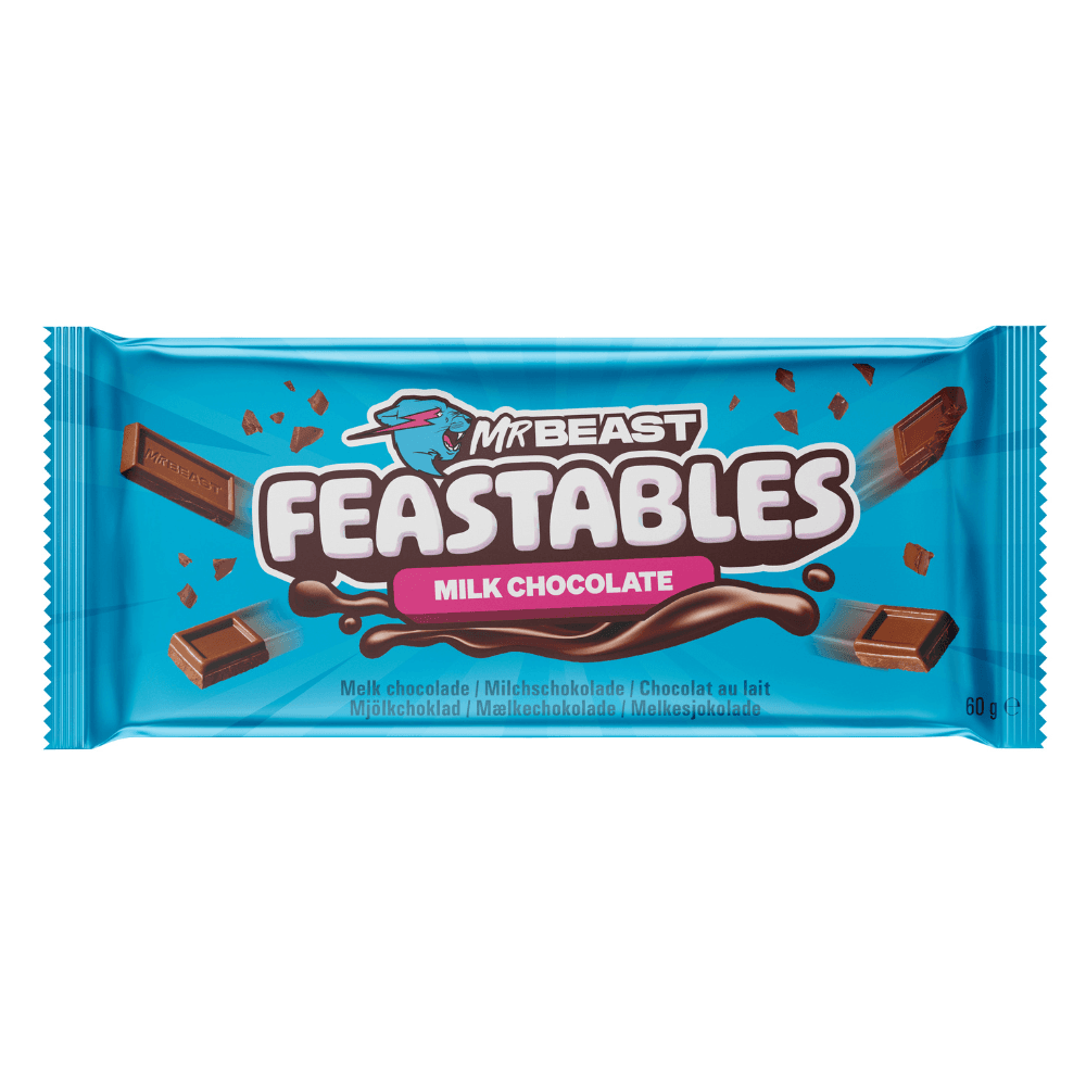 Feastables MrBeast Milk Chocolate Bar 60g