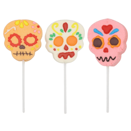 Candy Realms Skull Mallows Lollipops 35g