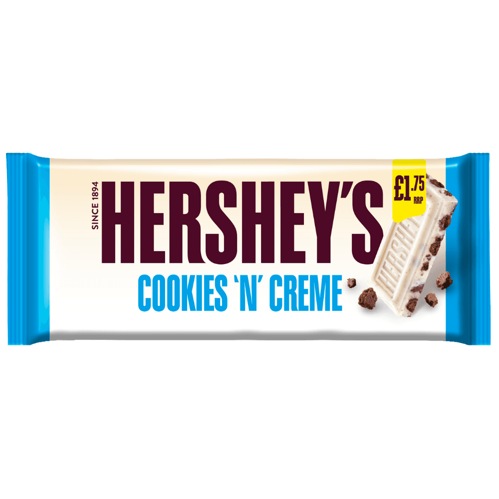 Hershey's Cookies 'N' Creme Bar 90g £1.75 PMP