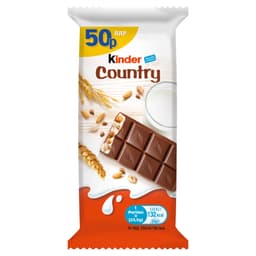 Kinder Country Milk and 5 Cereals Bar 23.5g 50p PMP