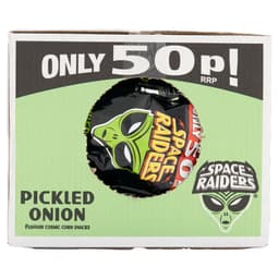 Space Raiders Pickled Onion Crisps 30g 50p PMP