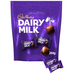 Cadbury Dairy Milk Chocolate Chunks Pouch 244g