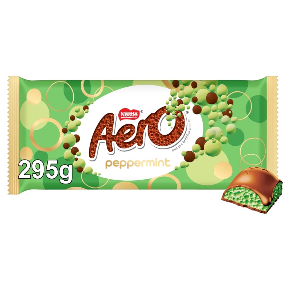 Aero Peppermint Milk Chocolate Giant Gifting Bar 295g