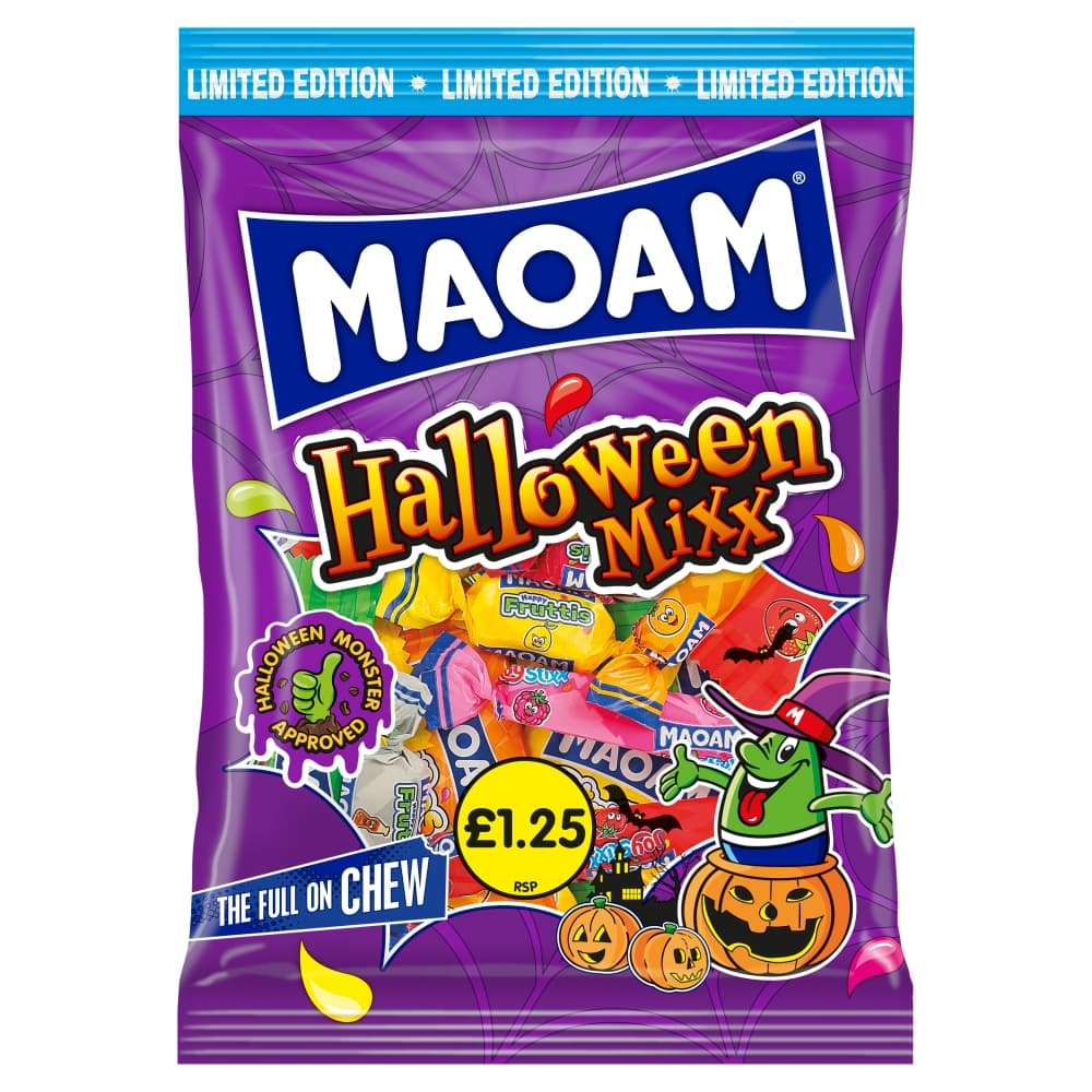Maoam Limited Edition Halloween Mixx Bag 140g £1.25 PMP