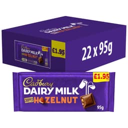 Cadbury Dairy Milk Chopped Nut Chocolate Bar 95g £1.95 PMP