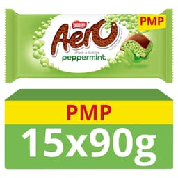 Aero Peppermint Chocolate Sharing Bar 90g PMP £1.65
