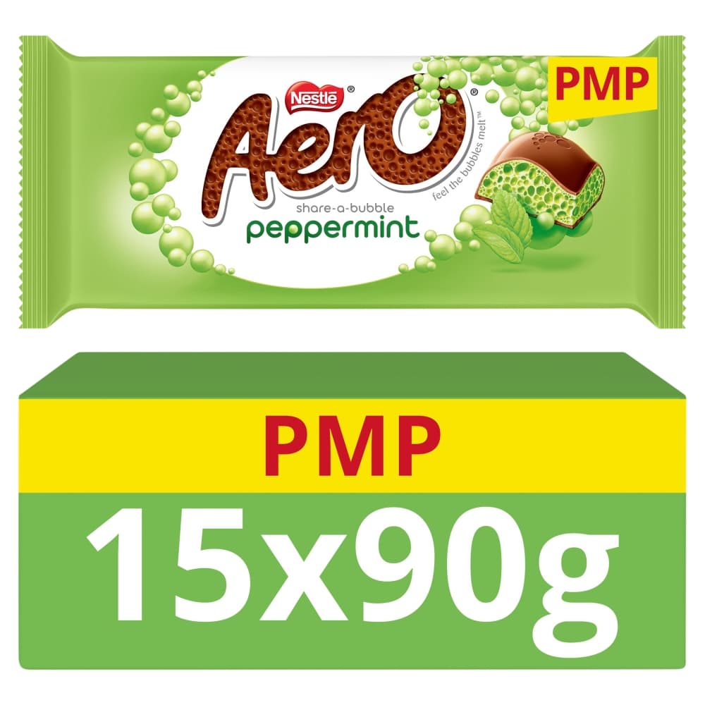 Aero Peppermint Chocolate Sharing Bar 90g PMP £1.65