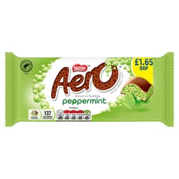 Aero Peppermint Chocolate Sharing Bar 90g PMP £1.65