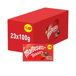 Maltesers Teasers Milk Chocolate & Honeycomb Block Bar 100g £1.69 PMP