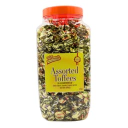 Cleeve's Assorted Toffees Jar 2kg