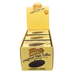 Cleeve's Original Slab Toffee Liquorice Bar 75g