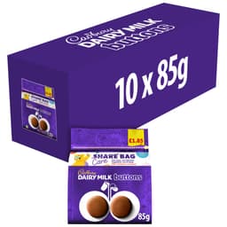 Cadbury Dairy Milk Buttons Chocolate Bag 85g £1.85 PMP