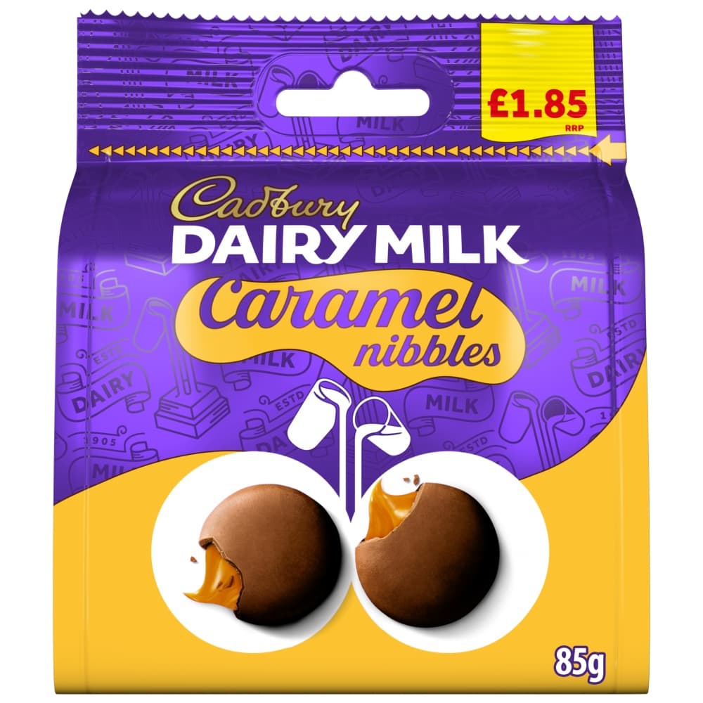 Cadbury Dairy Milk Caramel Nibbles Chocolate Bag 85g £1.85 PMP