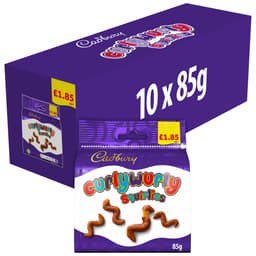 Cadbury Curly Wurly Squirlies Chocolate Bag 85g £1.85 PMP