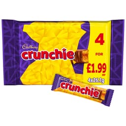 Cadbury Crunchie Chocolate Bar 104.4g £1.99 PMP