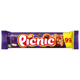 Cadbury Picnic Chocolate Bar 54.5g 99p PMP