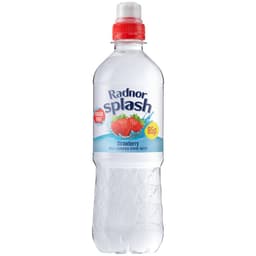Radnor Splash Strawberry Still Flavoured Spring Water 500ml 85p PMP
