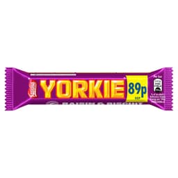 Yorkie Raisin & Biscuit Chocolate Bar 44g PMP 89p