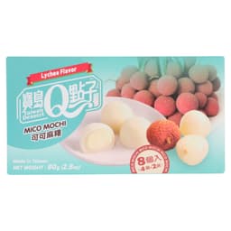 Q Taiwan Dessert Mico Mochi Lychee Flavour 80g