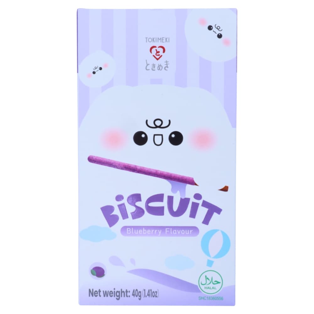 Tokimeki Biscuit Blueberry Flavour 40g