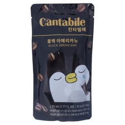 Cantabile Black Americano Pouch 230ml