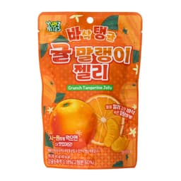 Yum'z Bites Crunch Tangerine Jelly Pouch 40g