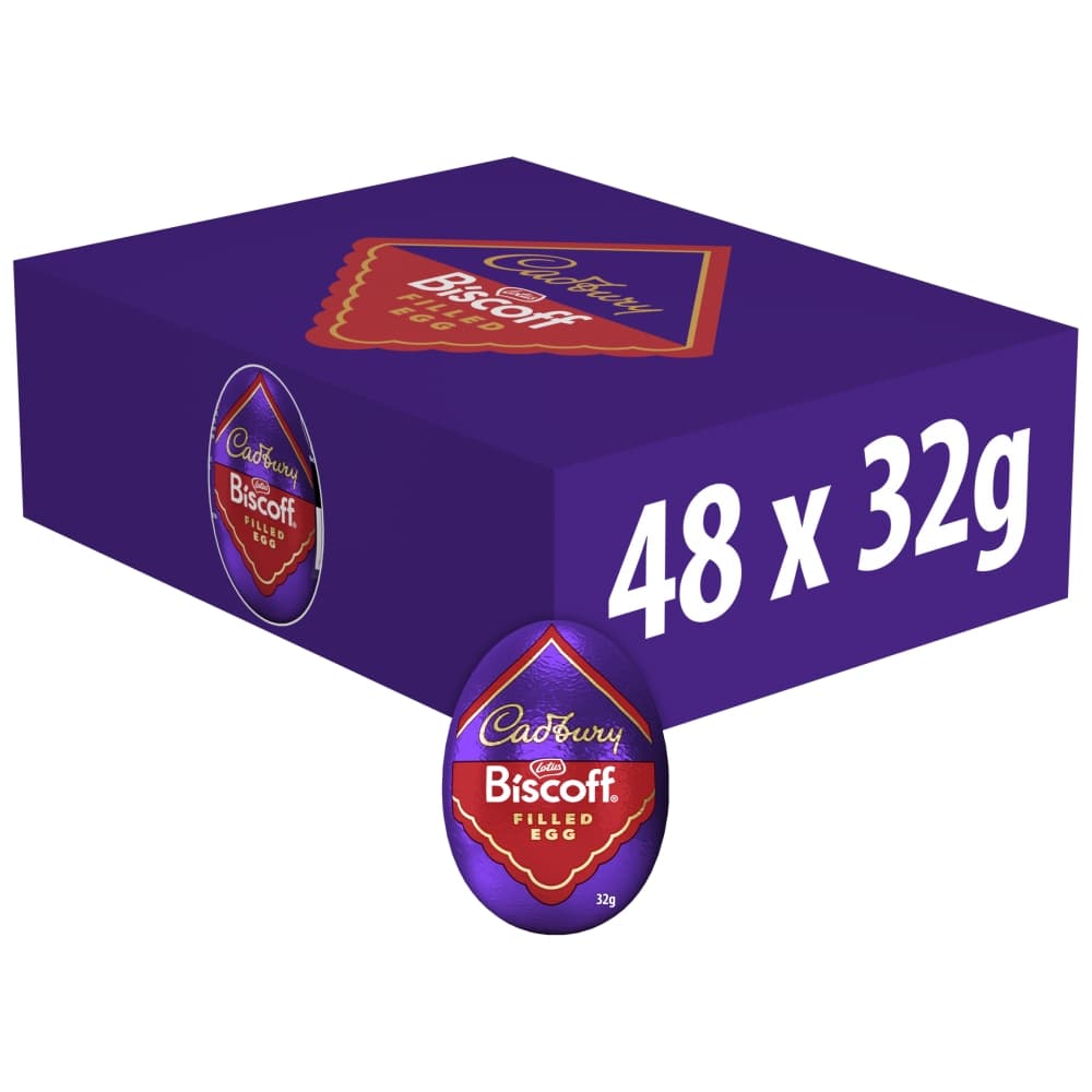 Cadbury Biscoff Chocolate Egg 32g