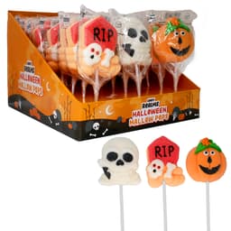 Candy Realms Halloween Mallow Pops 45g