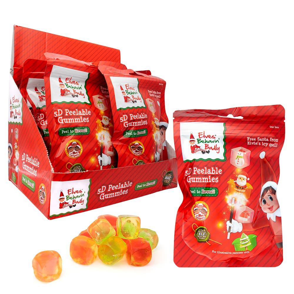 Elves Behavin' Badly 5D Peelable Gummies Pouch 60g