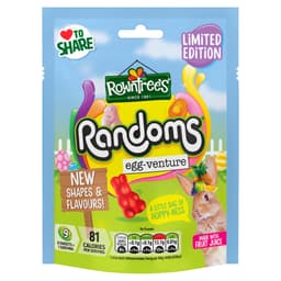 Rowntree's Limited Edition Randoms Egg-Venture Sweets Sharing Bag 130g