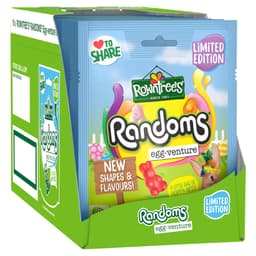 Rowntree's Limited Edition Randoms Egg-Venture Sweets Sharing Bag 130g