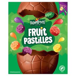 Rowntree's Fruit Pastilles Milk Chocolate Large Easter Egg 198g
