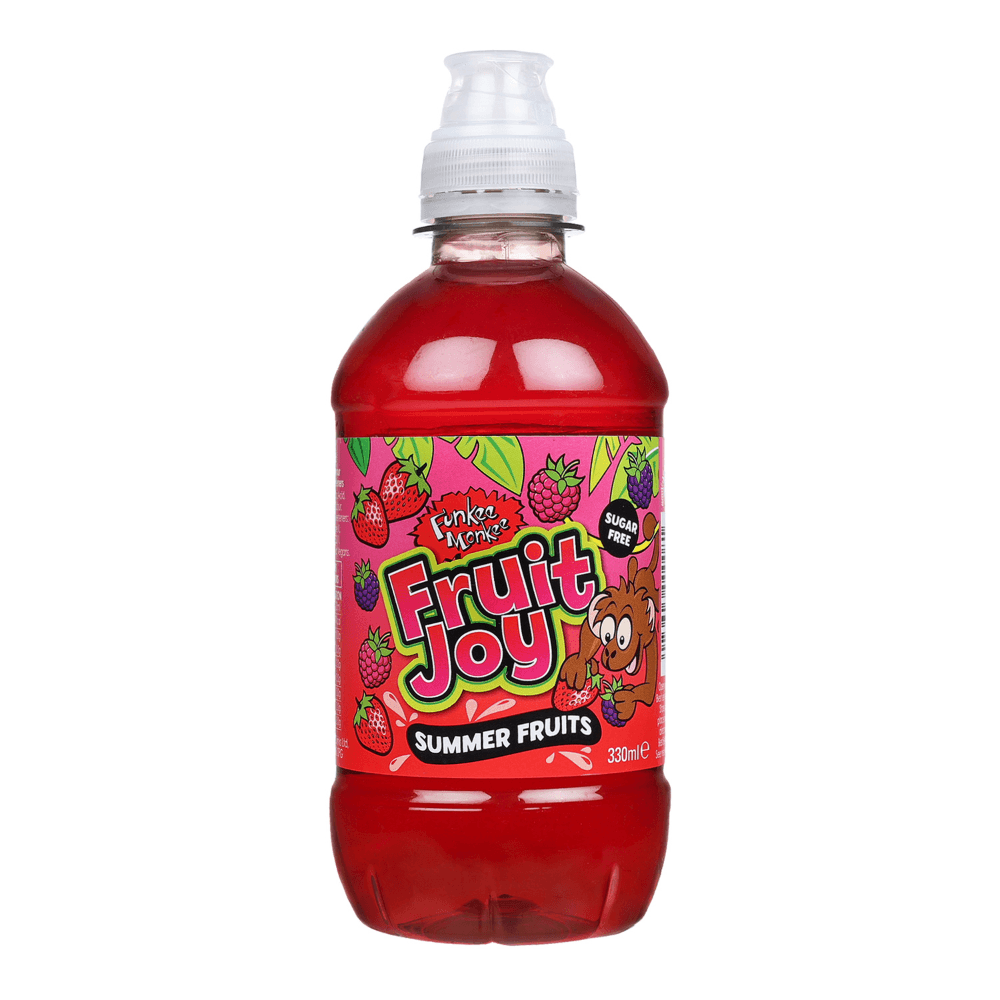 Funkee Monkee Fruit Joy Summer Fruits Flavoured Soft Drink 330ml