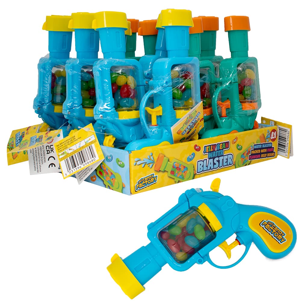 Crazy Candy Factory Jelly Bean Water Blaster 35g