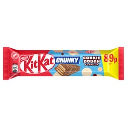 KitKat Chunky Cookie Dough Flavour Chocolate Bar 42g 89p PMP