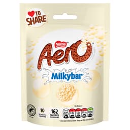 Aero Milkybar Bubbles Bag 92g