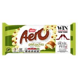 Aero Pistachio Flavour Milk Chocolate Sharing Bar 90g