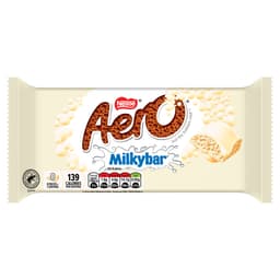 Aero Milkybar White Chocolate Sharing Bar 90g