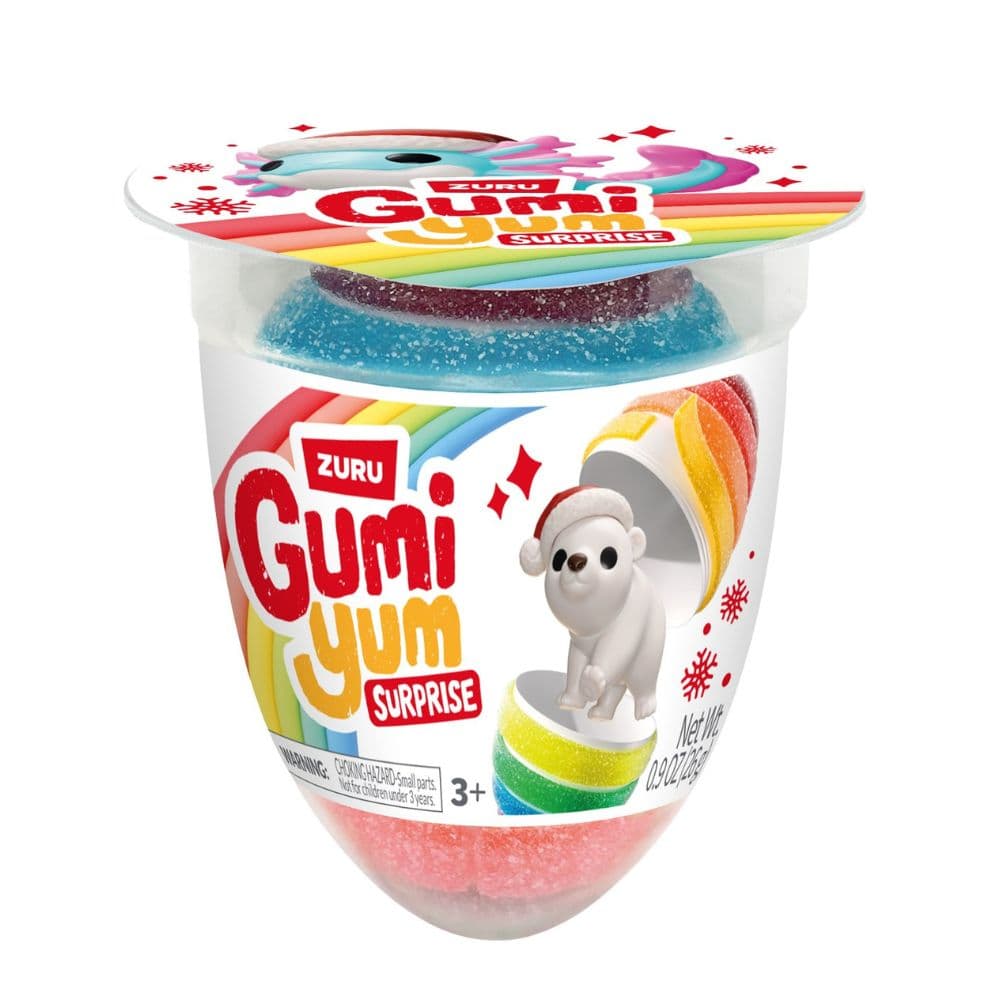 Gumi Yum Surprise Christmas 26g Gummy & Toy By Zuru