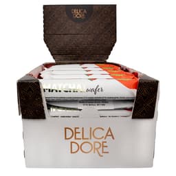 Delicadore Matcha Style Strawberry Wafer Bar 35g