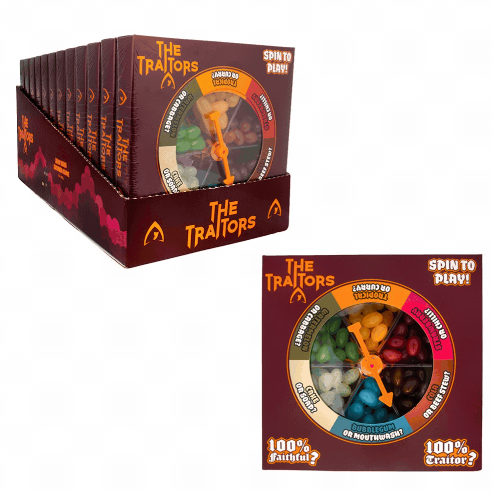 The Traitors Jelly Bean Spinner Game 100g